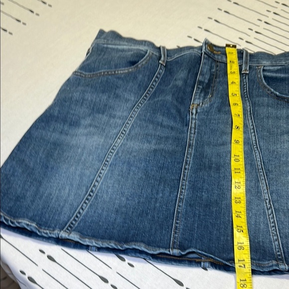 Vintage Buffalo David Bitton Blue A-Line Mini Skirt Casual. Size 30 - Picture 7 of 7